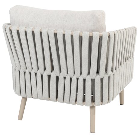 Taste 4SO Eva stoel bank loungeset 5 delig latte rope Taste 4SO Taste 4SO Eva stoel bank loungeset 5 delig latte rope Taste 4SO