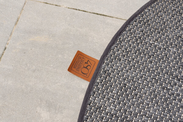 4 Seasons Outdoor Buitenkleed 150 cm rond antraciet 4 Seasons Outdoor 4 Seasons Outdoor Buitenkleed 150 cm rond antraciet 4 Seasons Outdoor