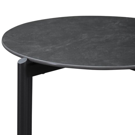 AVH-Collectie Tucson bijzettafel 87cm rond H38cm antraciet AVH-Collectie Tucson bijzettafel 87cm rond H38cm antraciet