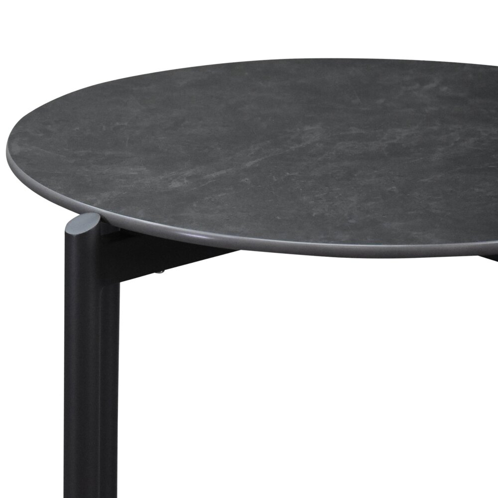 AVH-Collectie Tucson bijzettafel 67cm rond H45cm antraciet AVH-Collectie Tucson bijzettafel 67cm rond H45cm antraciet