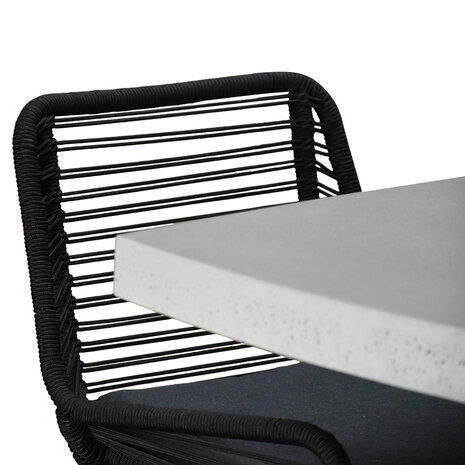 AVH-Collectie Salo Zenia dining tuinset 240x110xH77 cm 7 delig polystone AVH-Collectie Salo Zenia dining tuinset 240x110xH77 cm 7 delig polystone