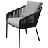 Brightling dining tuinstoel antraciet rope Brightling dining tuinstoel antraciet rope