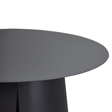 AVH-Collectie Barolo bijzettafel 70cm rond H42cm aluminium antraciet AVH-Collectie Barolo bijzettafel 70cm rond H42cm aluminium antraciet