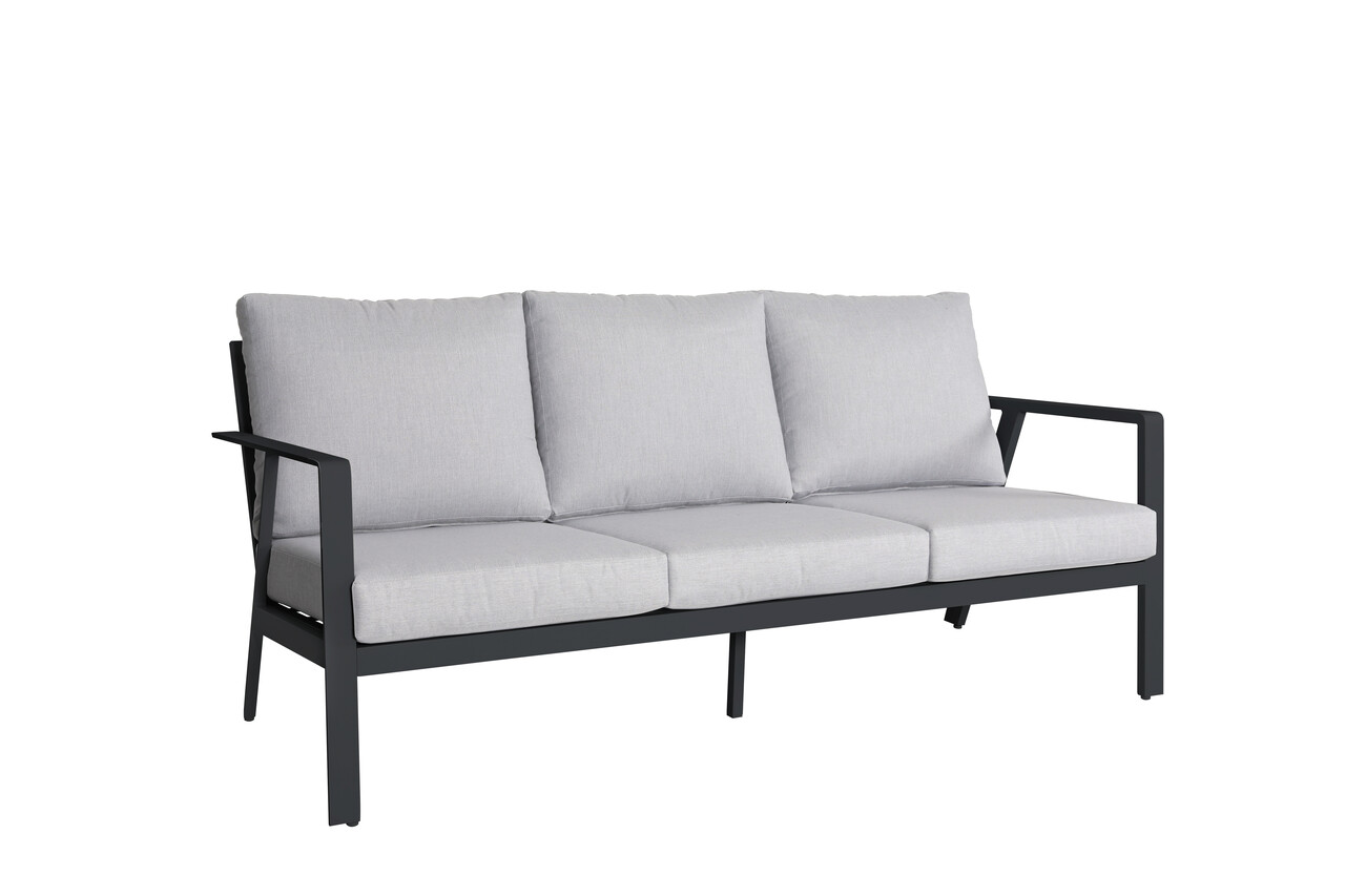 AVH-Collectie Jamaica 3-zitsbank antraciet