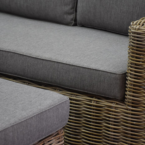 AVH-Collectie Serva hoek loungeset 5-delig naturel rotan AVH-Collectie Serva hoek loungeset 5-delig naturel rotan