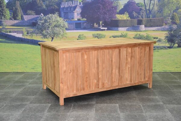 AVH-Collectie Kussenbox opbergbox XL teak 185x100xH85 cm AVH-Collectie Kussenbox opbergbox XL teak 185x100xH85 cm