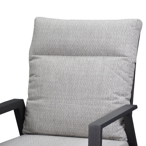 AVH-Collectie Barolo lounge balkonset 3 delig verstelbaar antraciet aluminium AVH-Collectie Barolo lounge balkonset 3 delig verstelbaar antraciet aluminium