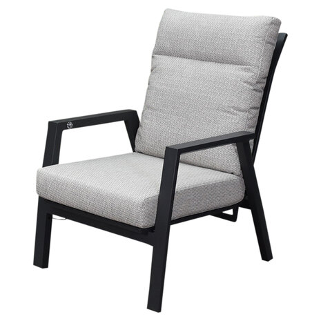 AVH-Collectie Barolo lounge balkonset 2 delig verstelbaar antraciet aluminium AVH-Collectie Barolo lounge balkonset 2 delig verstelbaar antraciet aluminium