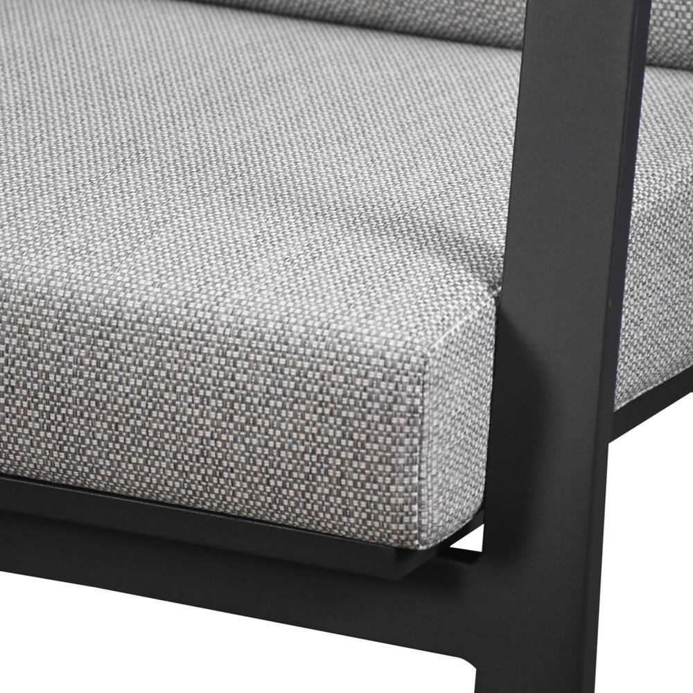 AVH-Collectie Barolo lounge balkonset 2 delig verstelbaar antraciet aluminium AVH-Collectie Barolo lounge balkonset 2 delig verstelbaar antraciet aluminium