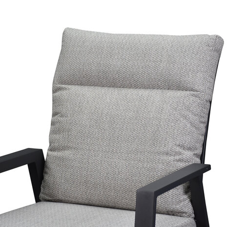 AVH-Collectie Barolo lounge balkonset 2 delig verstelbaar antraciet aluminium AVH-Collectie Barolo lounge balkonset 2 delig verstelbaar antraciet aluminium