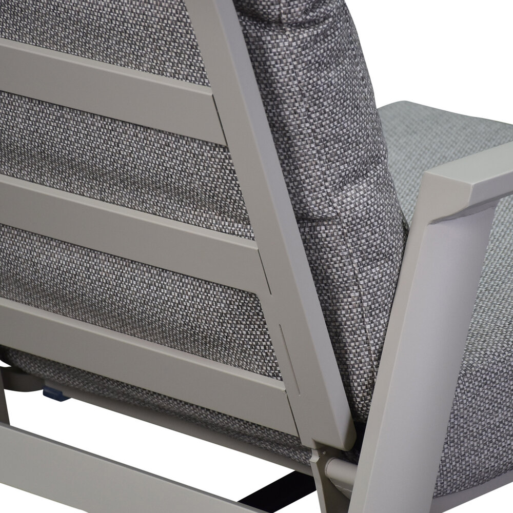 AVH-Collectie Barolo lounge balkonset 5 delig verstelbaar latte zand aluminium AVH-Collectie Barolo lounge balkonset 5 delig verstelbaar latte zand aluminium