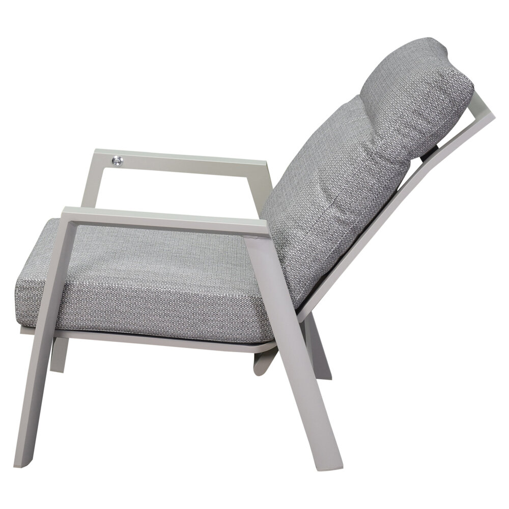 AVH-Collectie Barolo lounge balkonset 5 delig verstelbaar latte zand aluminium AVH-Collectie Barolo lounge balkonset 5 delig verstelbaar latte zand aluminium