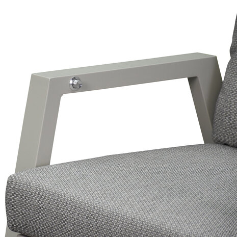 AVH-Collectie Barolo lounge balkonset 2 delig verstelbaar latte creme aluminium AVH-Collectie Barolo lounge balkonset 2 delig verstelbaar latte creme aluminium