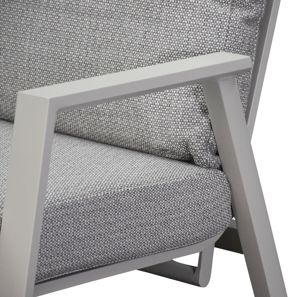 AVH-Collectie Barolo lounge balkonset 4 delig verstelbaar latte zand aluminium AVH-Collectie Barolo lounge balkonset 4 delig verstelbaar latte zand aluminium