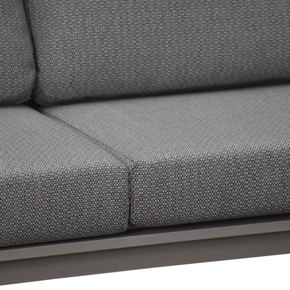 AVH-Collectie Barolo hoek loungeset 3 delig aluminium latte zand AVH-Collectie Barolo hoek loungeset 3 delig aluminium latte zand