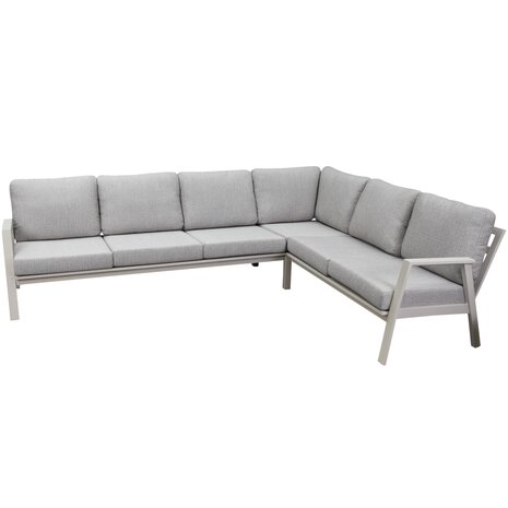 AVH-Collectie Barolo hoek loungeset 6 delig aluminium latte zand AVH-Collectie Barolo hoek loungeset 6 delig aluminium latte zand