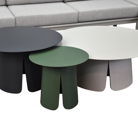 AVH-Collectie Barolo hoek loungeset 6 delig aluminium latte zand AVH-Collectie Barolo hoek loungeset 6 delig aluminium latte zand