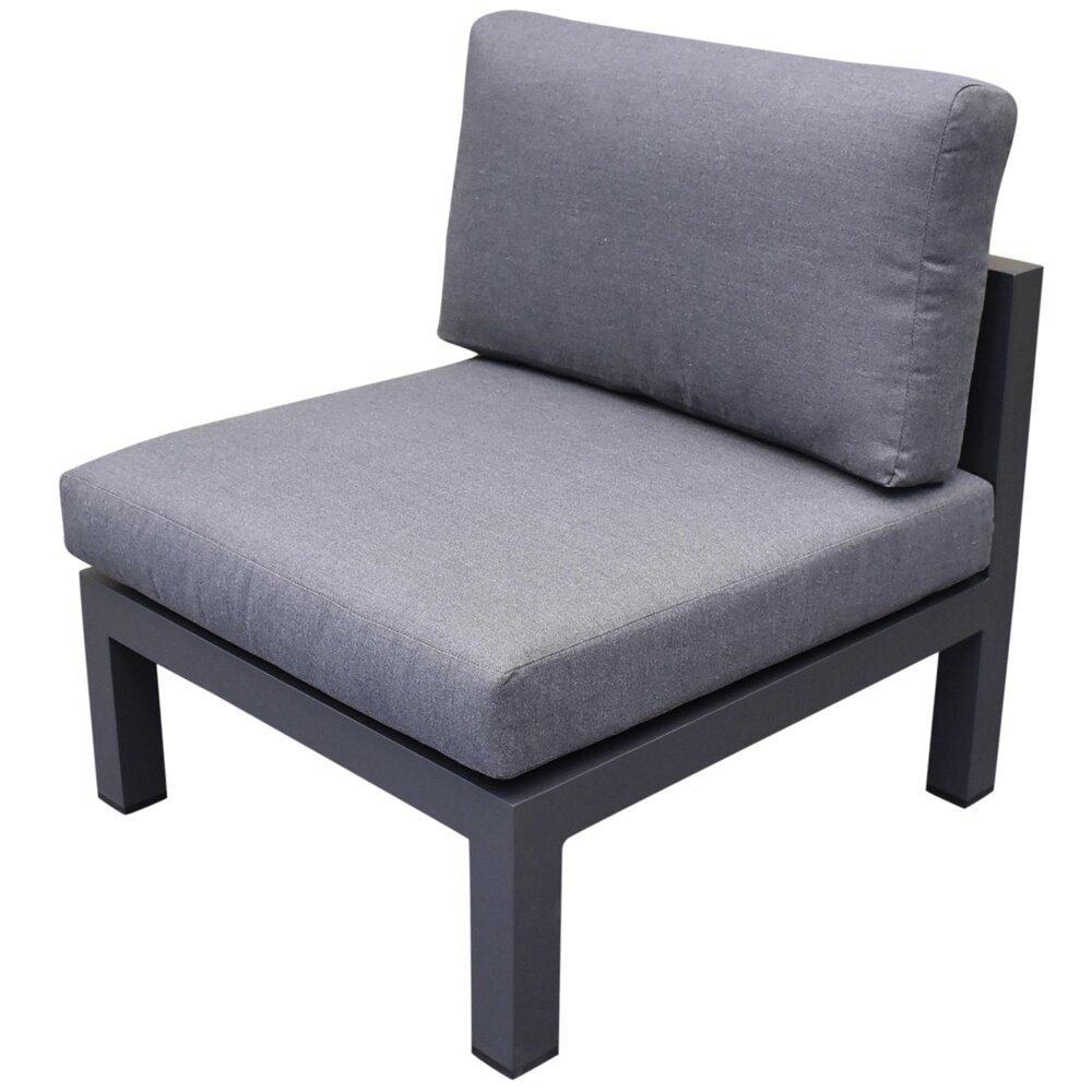 AVH-Collectie Sunshine middenelement aluminium antraciet AVH-Collectie Sunshine middenelement aluminium antraciet