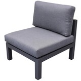 AVH-Collectie Sunshine middenelement aluminium antraciet AVH-Collectie Sunshine middenelement aluminium antraciet