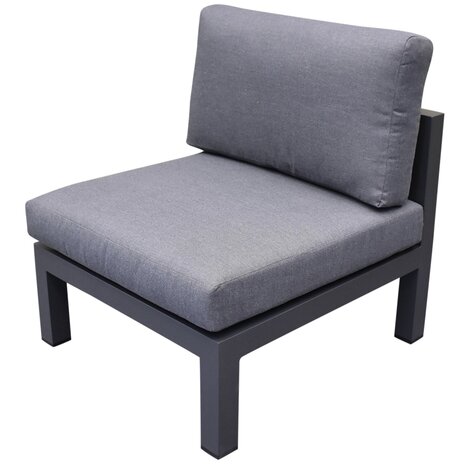 AVH-Collectie Sunshine middenelement aluminium antraciet AVH-Collectie Sunshine middenelement aluminium antraciet