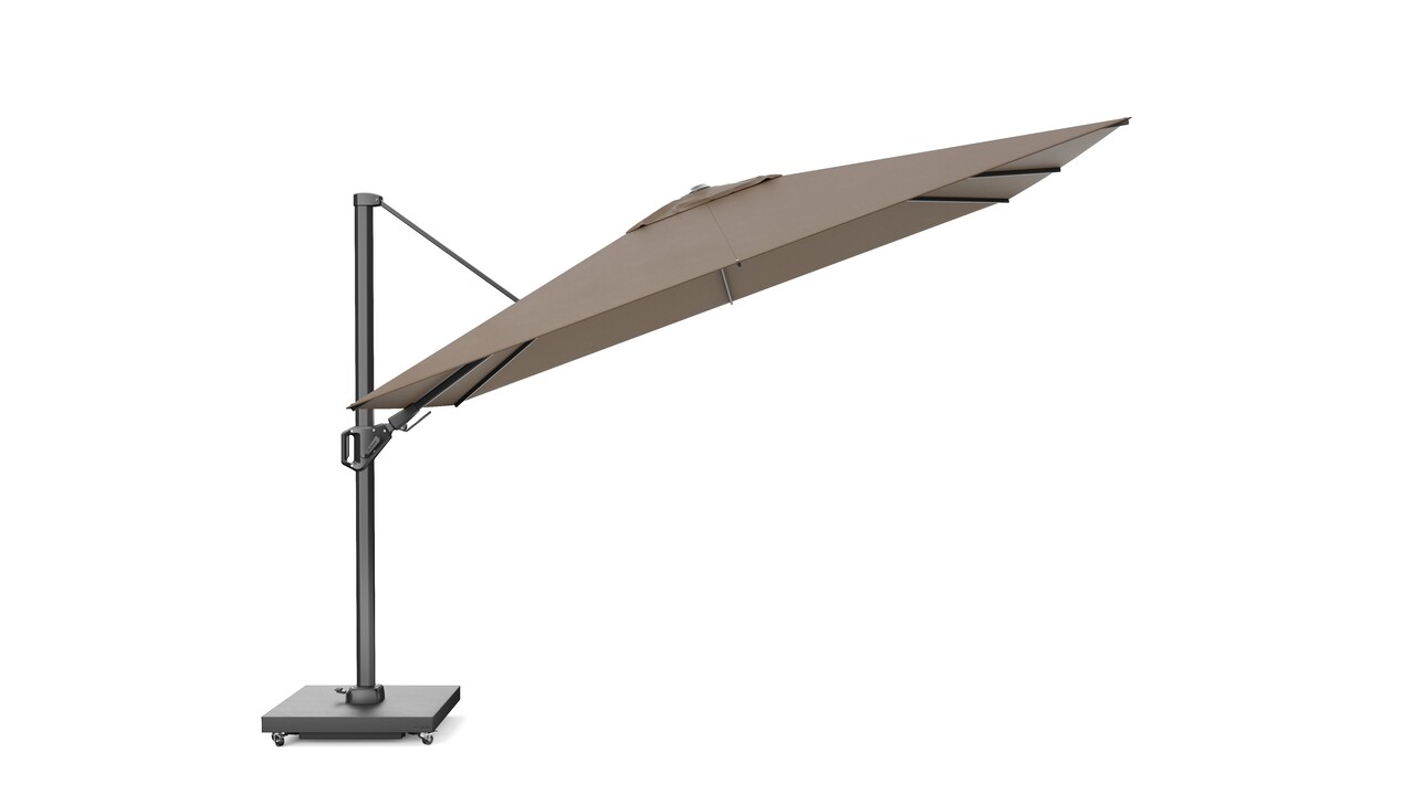 Platinum Challenger T2 premium zweefparasol 260x350 cm havana Platinum Challenger T2 premium zweefparasol 260x350 cm havana