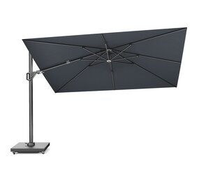 Platinum Challenger T2 premium zweefparasol 260x350 cm faded black Platinum Challenger T2 premium zweefparasol 260x350 cm faded black