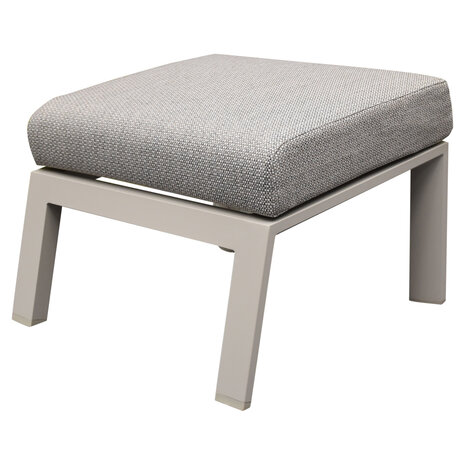 AVH-Collectie Barolo voetenbank latte aluminium AVH-Collectie Barolo voetenbank latte aluminium