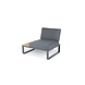 AVH-Collectie Faro hoek loungeset modulair 6 delig antraciet aluminium AVH-Collectie Faro hoek loungeset modulair 6 delig antraciet aluminium