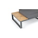 AVH-Collectie Faro hoek loungeset modulair 6 delig antraciet aluminium AVH-Collectie Faro hoek loungeset modulair 6 delig antraciet aluminium
