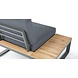 AVH-Collectie Faro hoek loungeset modulair 6 delig antraciet aluminium AVH-Collectie Faro hoek loungeset modulair 6 delig antraciet aluminium