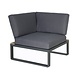 AVH-Collectie Faro modulair hoekelement antraciet aluminium AVH-Collectie Faro modulair hoekelement antraciet aluminium