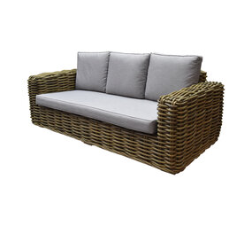 AVH-Collectie Sumatra 3-zitsbank naturel rotan southend AVH-Collectie Sumatra 3-zitsbank naturel rotan southend