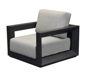 AVH-Collectie Palm Garden lounge tuinstoel aluminium antraciet AVH-Collectie Palm Garden lounge tuinstoel aluminium antraciet