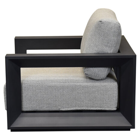 AVH-Collectie Palm Garden lounge tuinstoel aluminium antraciet AVH-Collectie Palm Garden lounge tuinstoel aluminium antraciet