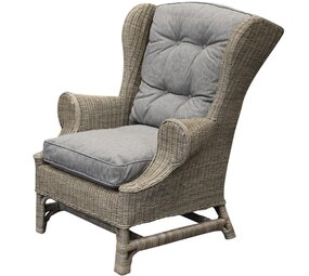 AVH-Collectie Mississippi Wing lounge tuinstoel riet AVH-Collectie Mississippi Wing lounge tuinstoel riet