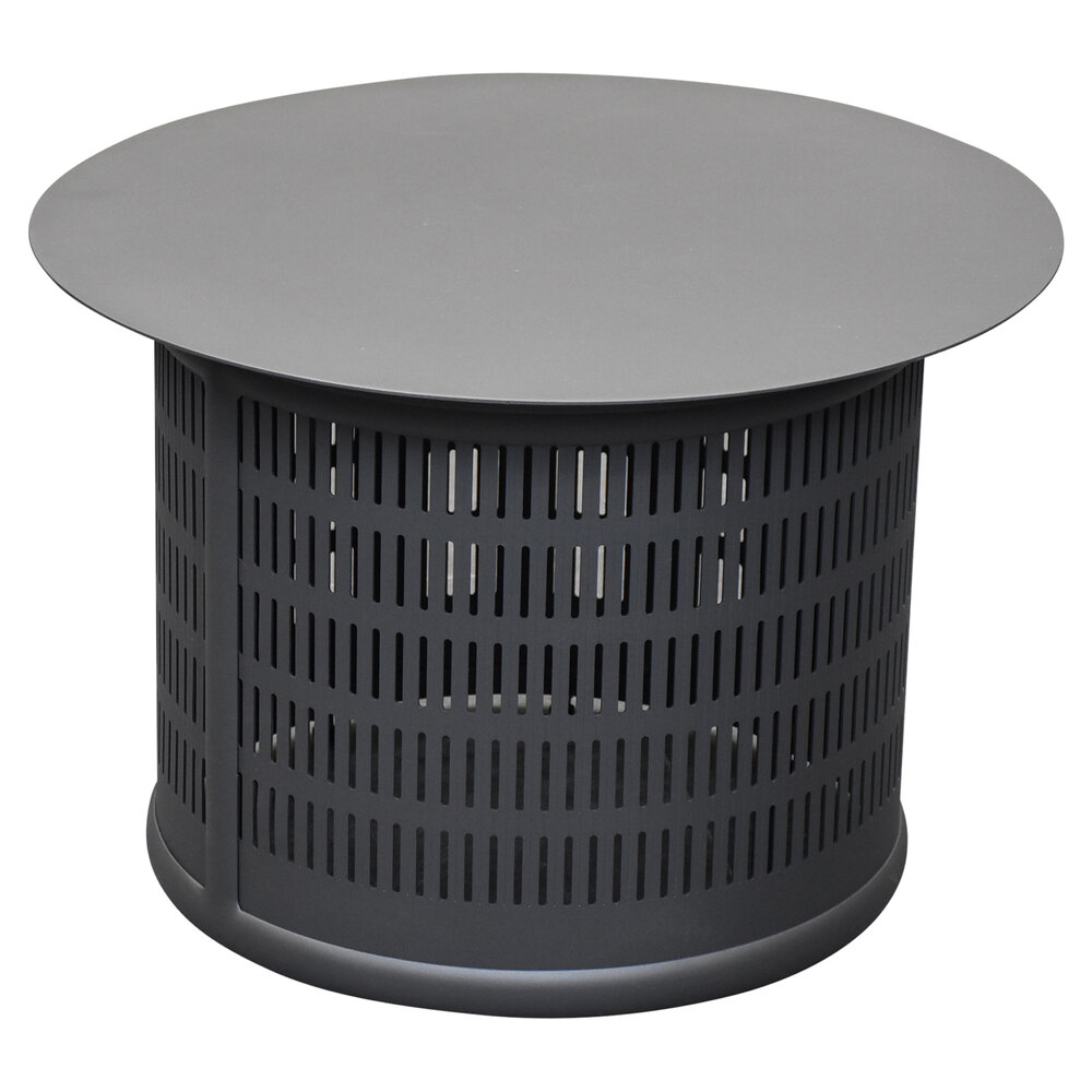 AVH-Collectie Lattice stoel bank loungeset 5 delig aluminium antraciet AVH-Collectie Lattice stoel bank loungeset 5 delig aluminium antraciet