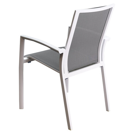 AVH-Collectie Malaga New Delhi dining tuinset 220x100x74,5 cm 7 delig wit AVH-Collectie Malaga New Delhi dining tuinset 220x100x74,5 cm 7 delig wit