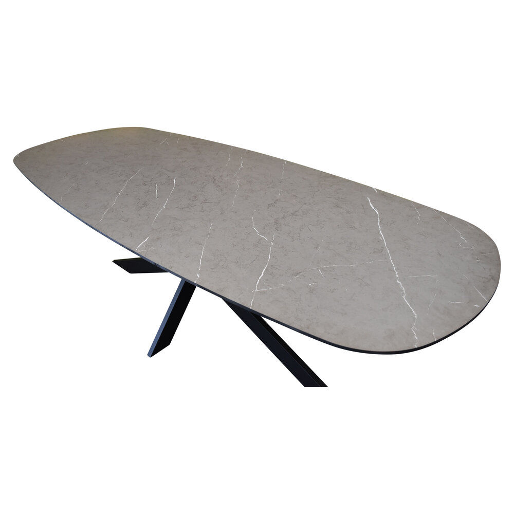 AVH-Collectie San Francisco dining tuintafel 240x100xH76 cm keramiek antraciet AVH-Collectie San Francisco dining tuintafel 240x100xH76 cm keramiek antraciet