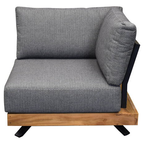 AVH-Collectie Robusto platform hoek loungeset 4 delig teak AVH-Collectie Robusto platform hoek loungeset 4 delig teak