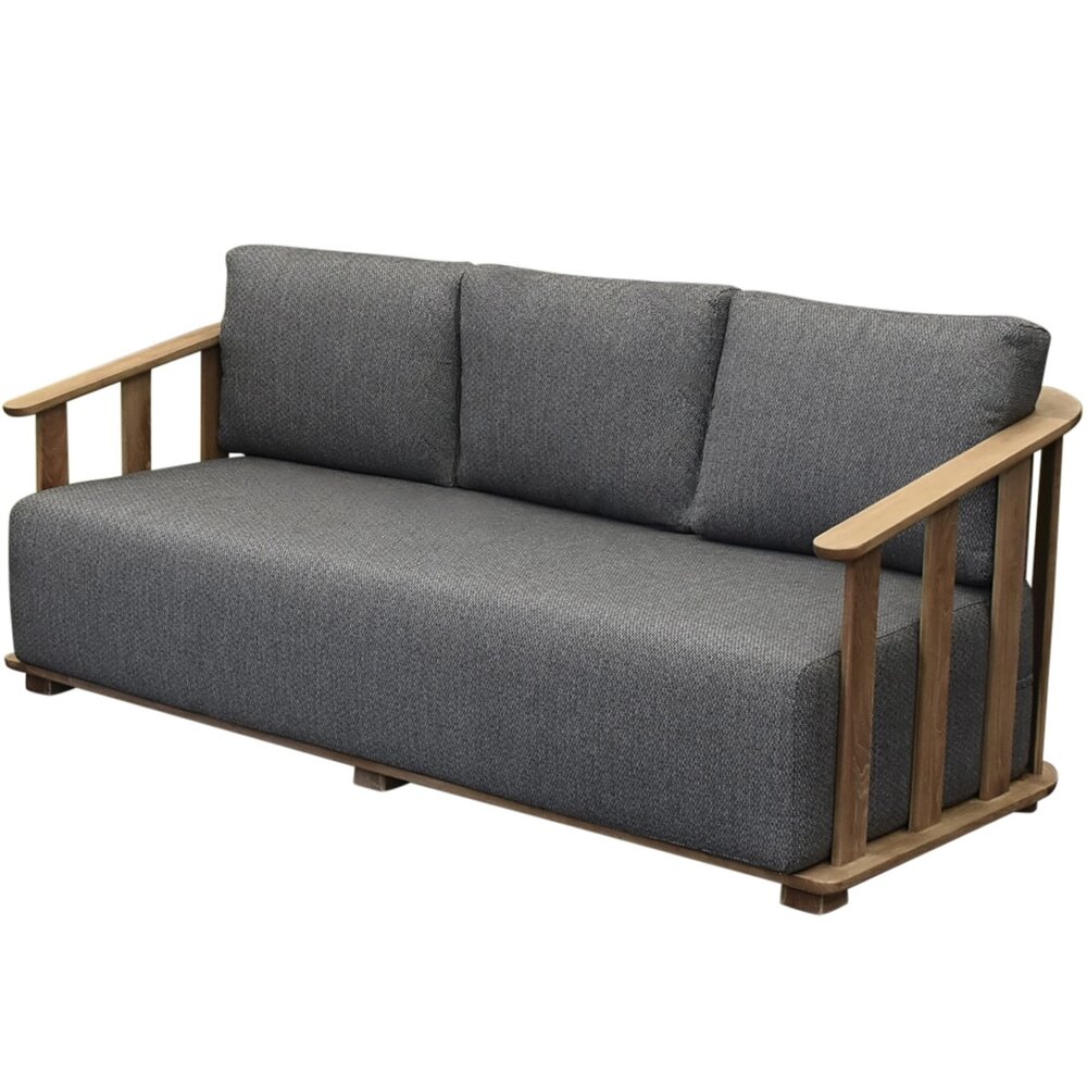 AVH-Collectie Milano stoel bank loungeset 4 delig teakhout AVH-Collectie Milano stoel bank loungeset 4 delig teakhout