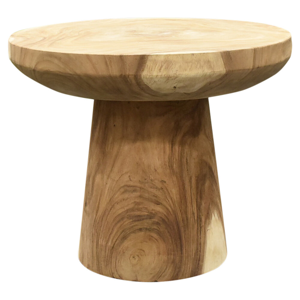 AVH-Collectie Bandung boomstam diningtafel 90x90xH75 cm AVH-Collectie Bandung boomstam diningtafel 90x90xH75 cm