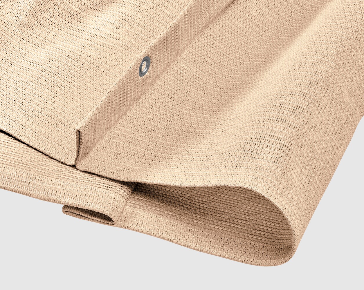 Platinum Coolfit harmonica schaduwdoek B370xL500cm Ecru wit Platinum Coolfit harmonica schaduwdoek B370xL500cm Ecru wit