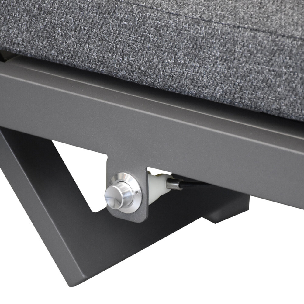 AVH-Collectie AVH-Collectie Kota dining tuinstoel verstelbaar antraciet aluminium set van 6 AVH-Collectie AVH-Collectie Kota dining tuinstoel verstelbaar antraciet aluminium set van 6