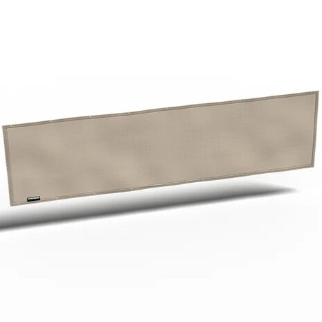 Platinum Platinum Sun & Shade Coolfit balkondoek 500x80cm Ecru wit Platinum Platinum Sun & Shade Coolfit balkondoek 500x80cm Ecru wit