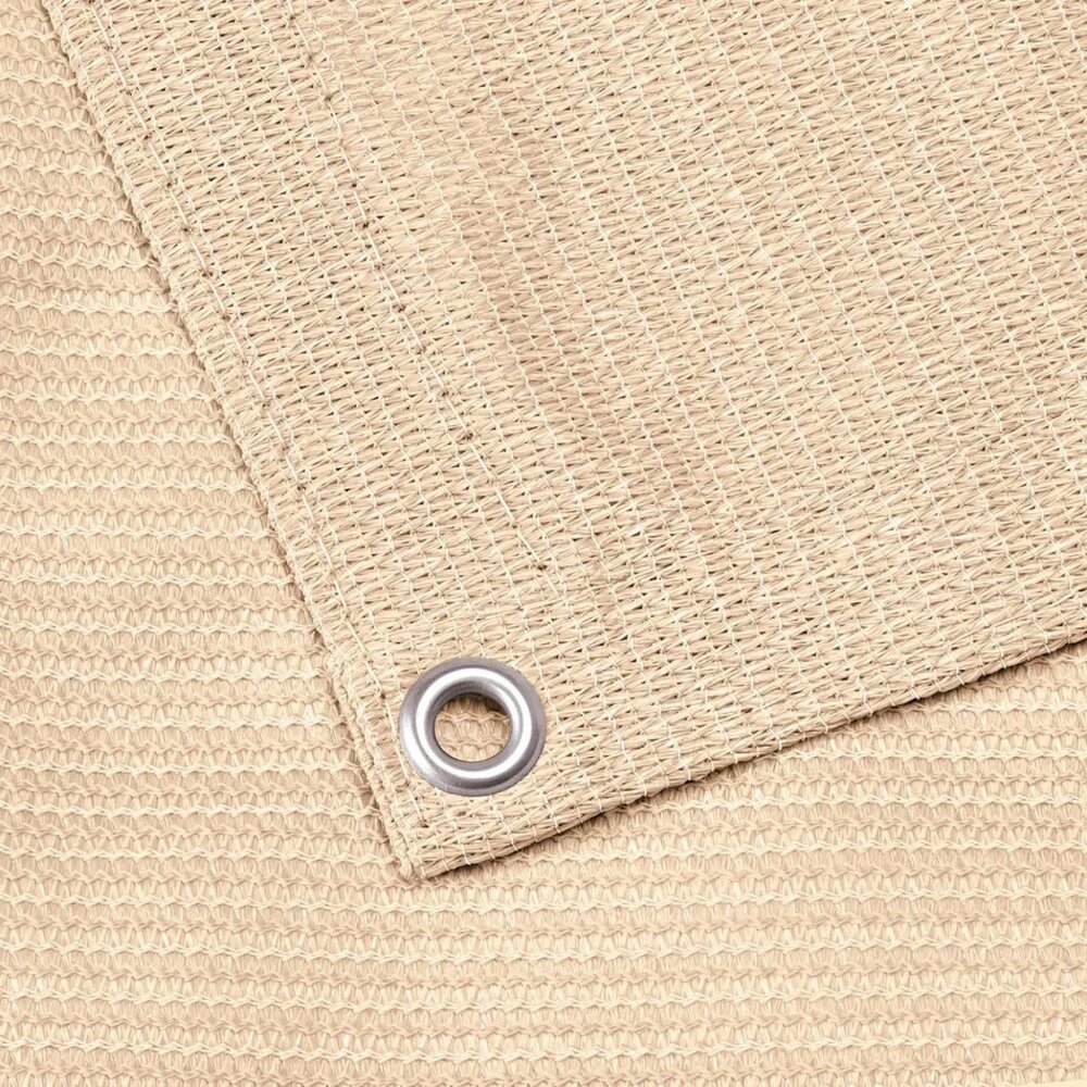 Platinum Platinum Sun & Shade Coolfit balkondoek 500x80cm Ecru wit Platinum Platinum Sun & Shade Coolfit balkondoek 500x80cm Ecru wit