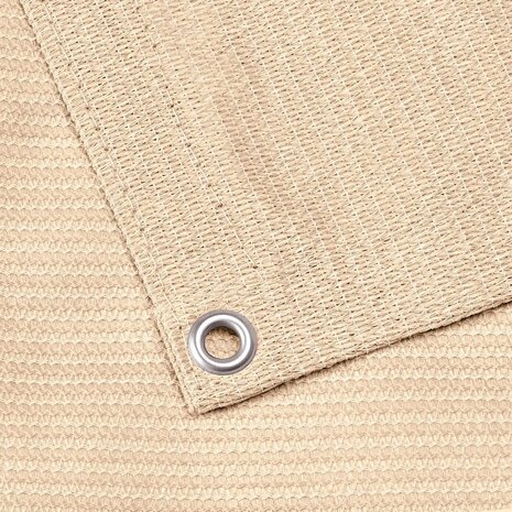 Platinum Platinum Sun & Shade Coolfit balkondoek 500x80cm Ecru wit Platinum Platinum Sun & Shade Coolfit balkondoek 500x80cm Ecru wit