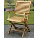 AVH-Collectie Arona dining tuinstoel inklapbaar met armleuning teak set van 4 AVH-Collectie Arona dining tuinstoel inklapbaar met armleuning teak set van 4
