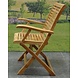 AVH-Collectie Arona dining tuinstoel inklapbaar met armleuning teak set van 4 AVH-Collectie Arona dining tuinstoel inklapbaar met armleuning teak set van 4