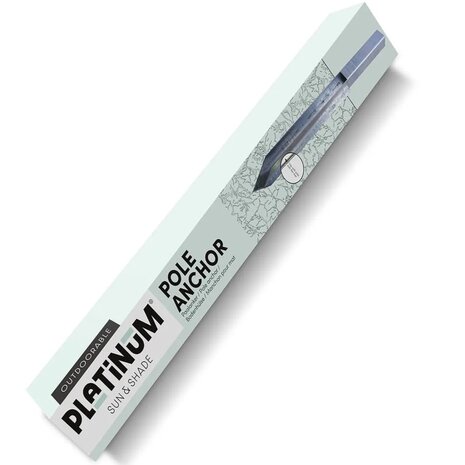 Platinum Platinum Sun & Shade paalanker, een stevige verankering tbv de paal met flexoog Platinum Platinum Sun & Shade paalanker, een stevige verankering tbv de paal met flexoog