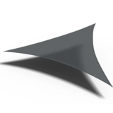 Platinum Platinum Sun & Shade Coolfit schaduwdoek driehoek 360x360x360cm Antraciet Platinum Platinum Sun & Shade Coolfit schaduwdoek driehoek 360x360x360cm Antraciet